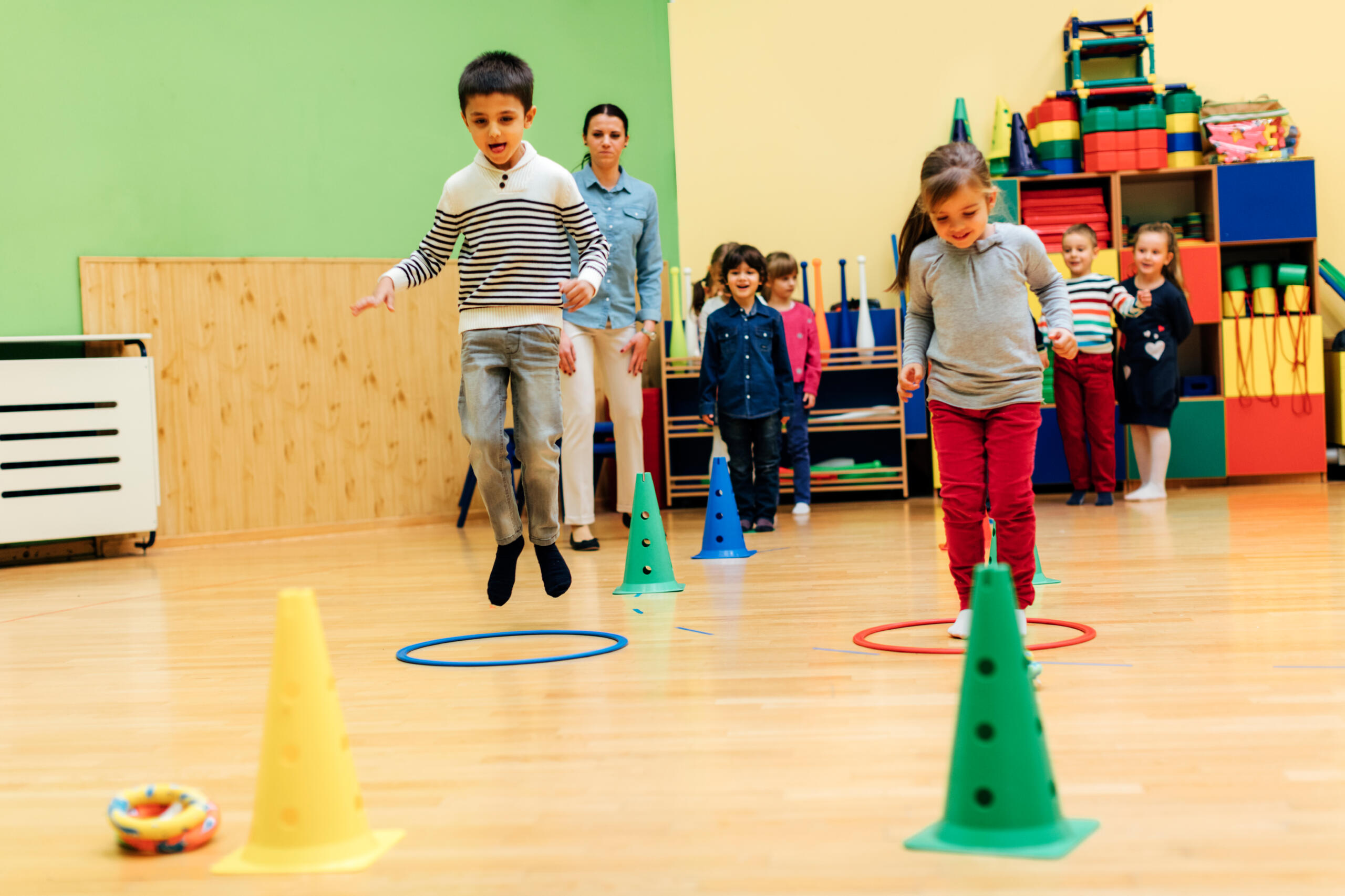 indoor physical education games for elementary students